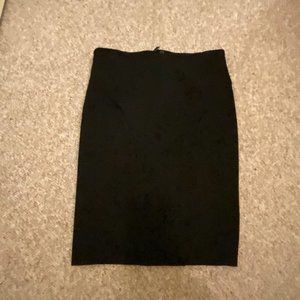 Emporio Armani Black Pencil Skirt